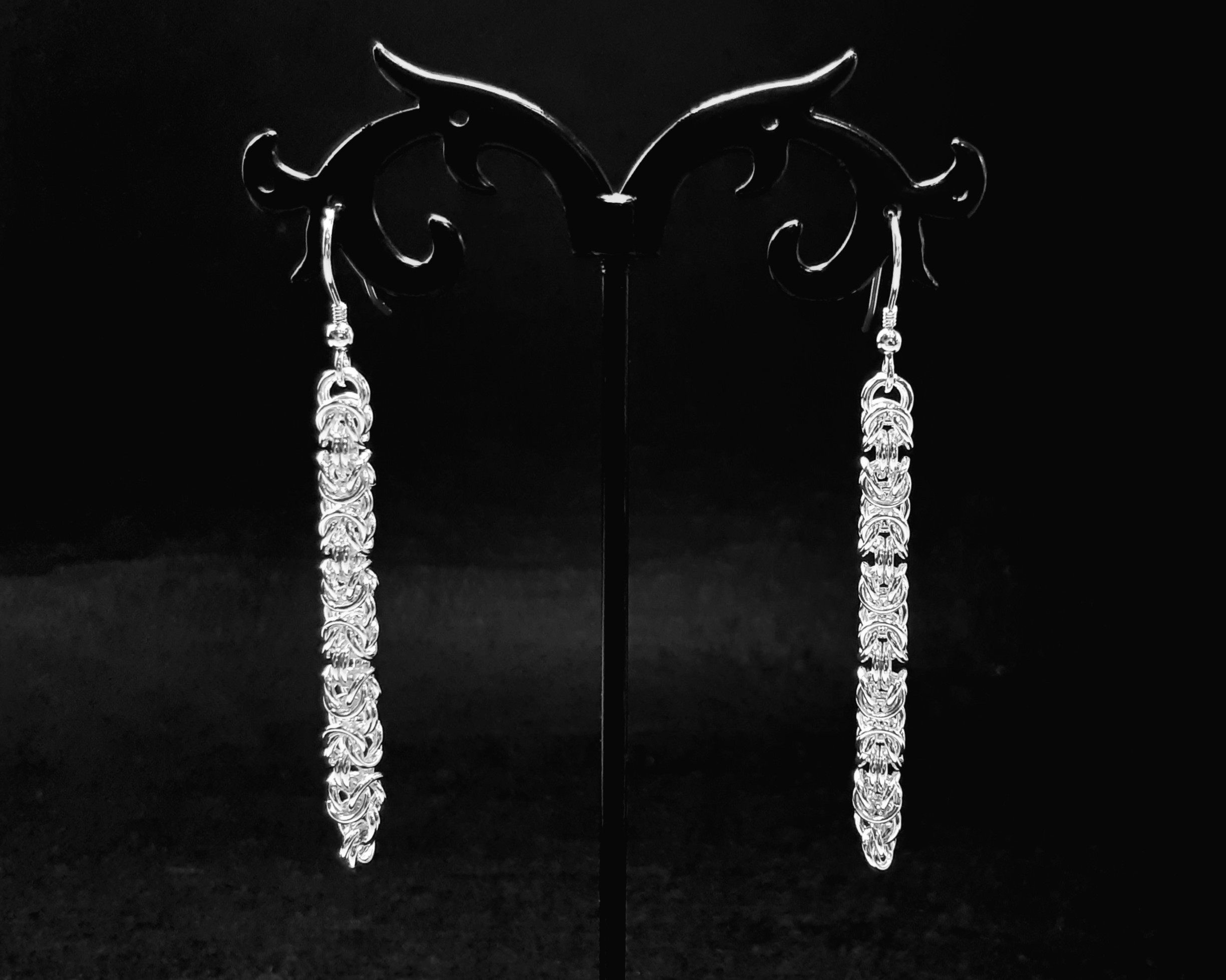 NicholsPeter2 Four Knot Byzantine Earrings